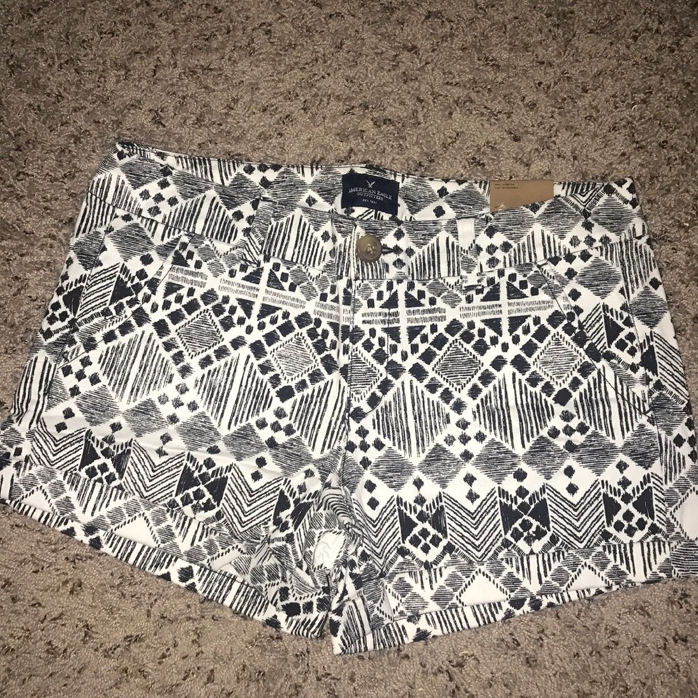 AE aztec print shorts